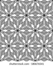 Abstract seamless (tile, pattern) background. Texture. Vector illustration.