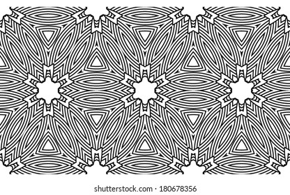 Abstract seamless (tile, pattern) background. Texture. Vector illustration.