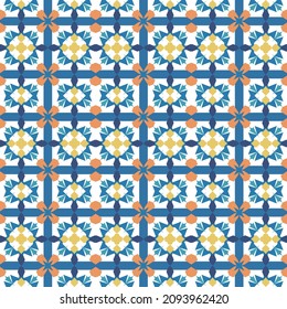 abstract seamless tile pattern. Vector illustration can be used for desktop wallpaper or frame for a wall hanging or poster,Ceramic, backdrop, for pattern fills, surface textures, textile.