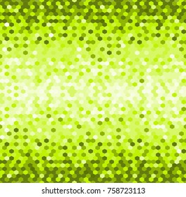 Abstract seamless tile pixel art vector pattern. Mosaic seamless bright monochrome salad vector background. Graphic style for wallpaper, wrapping, fabric, background, apparel, prints, banners