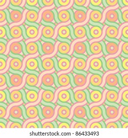 abstract seamless tissue background in crayon shades vector illustration
