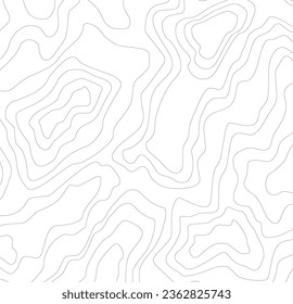 Resumen Fondo del patrón de línea topográfica sin costura