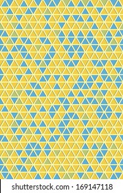 The abstract seamless triangle background / The fresh triangle background / The abstract background