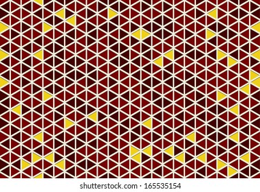 The abstract seamless triangle background / The retro triangle background / The abstract background