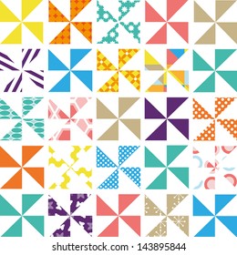 abstract seamless triangle pattern