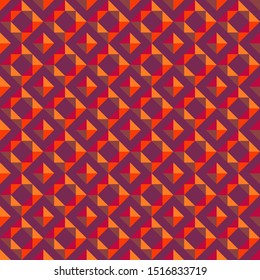 Abstract seamless triangle pattern. Background design for prints, textile, fabric, package, cover, greeting cards.