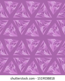 Abstract seamless triangle pattern. Background design for prints, textile, fabric, package, cover, greeting cards.