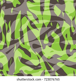 Abstract seamless tropical geometric pattern