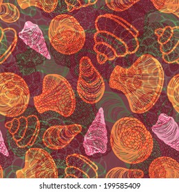 Abstract seamless vector background