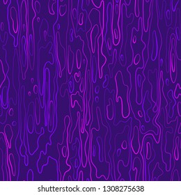 Abstract seamless vector background texture. Surface with ripples. Pink and purple colors. Isolated