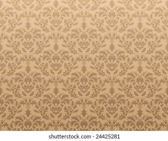 Abstract seamless vector damsk background for design use