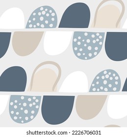 Abstract seamless vector geometric pattern