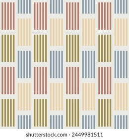 Abstract seamless vector geometric pattern