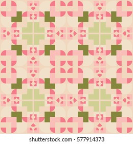 Abstract seamless vector geometrical pattern.