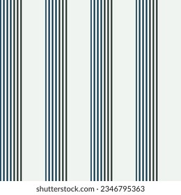 Abstract seamless vector green blue and white winter felling vertical straight line pattern background