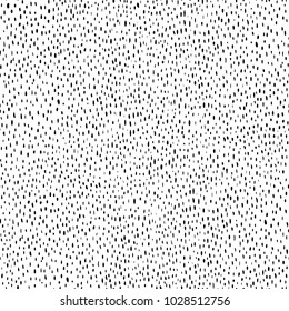 Abstract seamless vector grungy texture of vertical random little strokes. Endlessly repeating layout of visual noise for creating decorative effect in design or illustration.