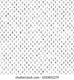 Abstract seamless vector grungy texture of vertical geometric shapes. Endlessly repeating layout of visual noise for creating decorative effect in design or illustration.