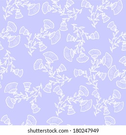 Abstract seamless vector hand-drawn background.