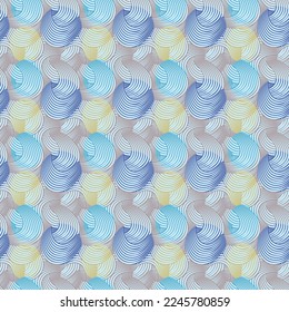 Resumen de patrón floral intertejido vectorial sin fisuras en combinación de color de tierra. Excelente para el papel de pared interior moderno, los textiles para el hogar y la moda.