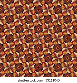 Abstract seamless vector parquet ornate background for design use