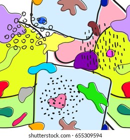 Abstract seamless vector pattern