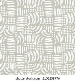 abstract seamless vector pattern chaotic curved lines of different colors on contrasting background