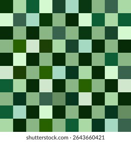 Abstract Seamless vector pattern in chess style with chess figures and chessboard for design, textile, fabric, surface textures, packaging, scrapbooking, chess school or chess club.