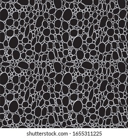 Abstract seamless vector pattern with circles