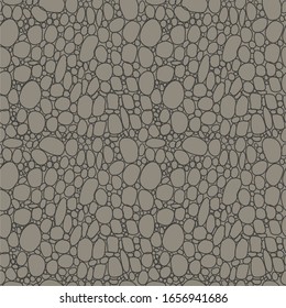 Abstract seamless vector pattern with circles