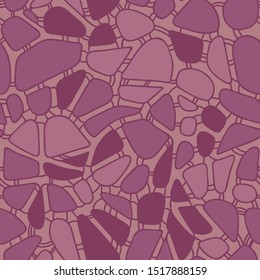 Abstract seamless vector pattern. Cracks, veins, pores. Isolated from the background