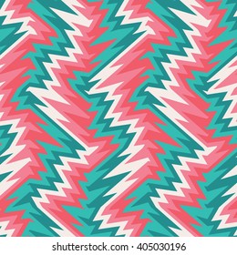 Abstract seamless vector pattern of diagonal ornaments