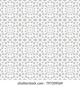 Abstract Seamless Vector Pattern. Geometric texture. Repeating background.