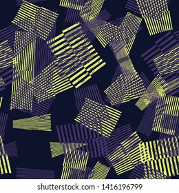 Abstract seamless vector pattern for girls, boys, clothes. Funny wallpaper for textile and fabric. Fashion style. Colorful bright