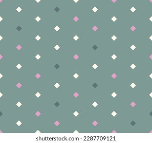 Abstract seamless vector pattern with polka dot elements. Modern stylish background.
