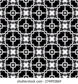 abstract seamless vector pattern. retro geometric background 