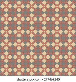 abstract seamless vector pattern. retro geometric background 