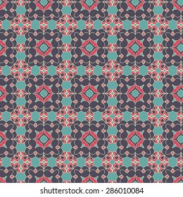 abstract seamless vector pattern. retro geometric background for your design