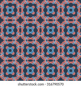 abstract seamless vector pattern. retro geometric vector background