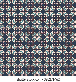 abstract seamless vector pattern. retro geometric vector background