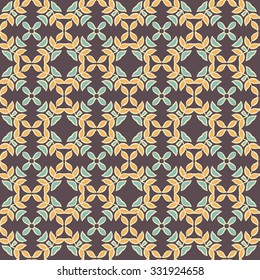 abstract seamless vector pattern. retro geometric vector background