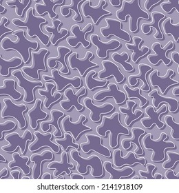 Abstract seamless vector pattern with spots. 