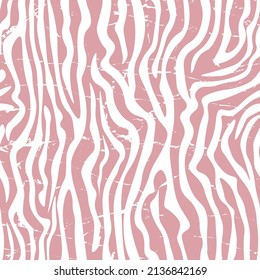 Abstract seamless vector pattern of zebra skin.Abstract print from the skin of wild animals. For print, web, home decor, fashion, surface, graphic design