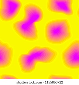 Abstract seamless vector psychedelic colored holes pattern for craft, wrapping, textile, fabric, wallpaper