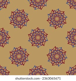 Resumen textura vectorial sin fisuras con ornamentos. Fondo decorativo. 