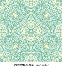 Abstract seamless vector web pattern