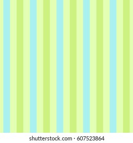 Abstract Seamless vertical striped pattern with green and blue stripes. Colorful Background spring concept, texture. Can be used as Wallpaper, filling for a website. Vector illustration