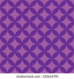 Abstract seamless violet petal pattern. Vector illustration.