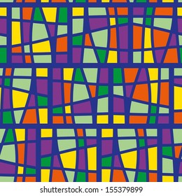 Abstract seamless vivid tiles background