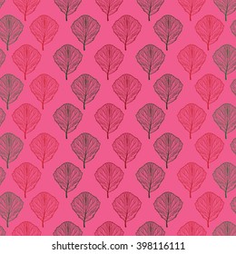abstract seamless wallpaper , the background of beautiful autumn leaves