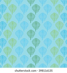 abstract seamless wallpaper , the background of beautiful autumn leaves